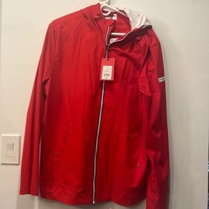 Hunter for Target women’s rain coat size L NWT